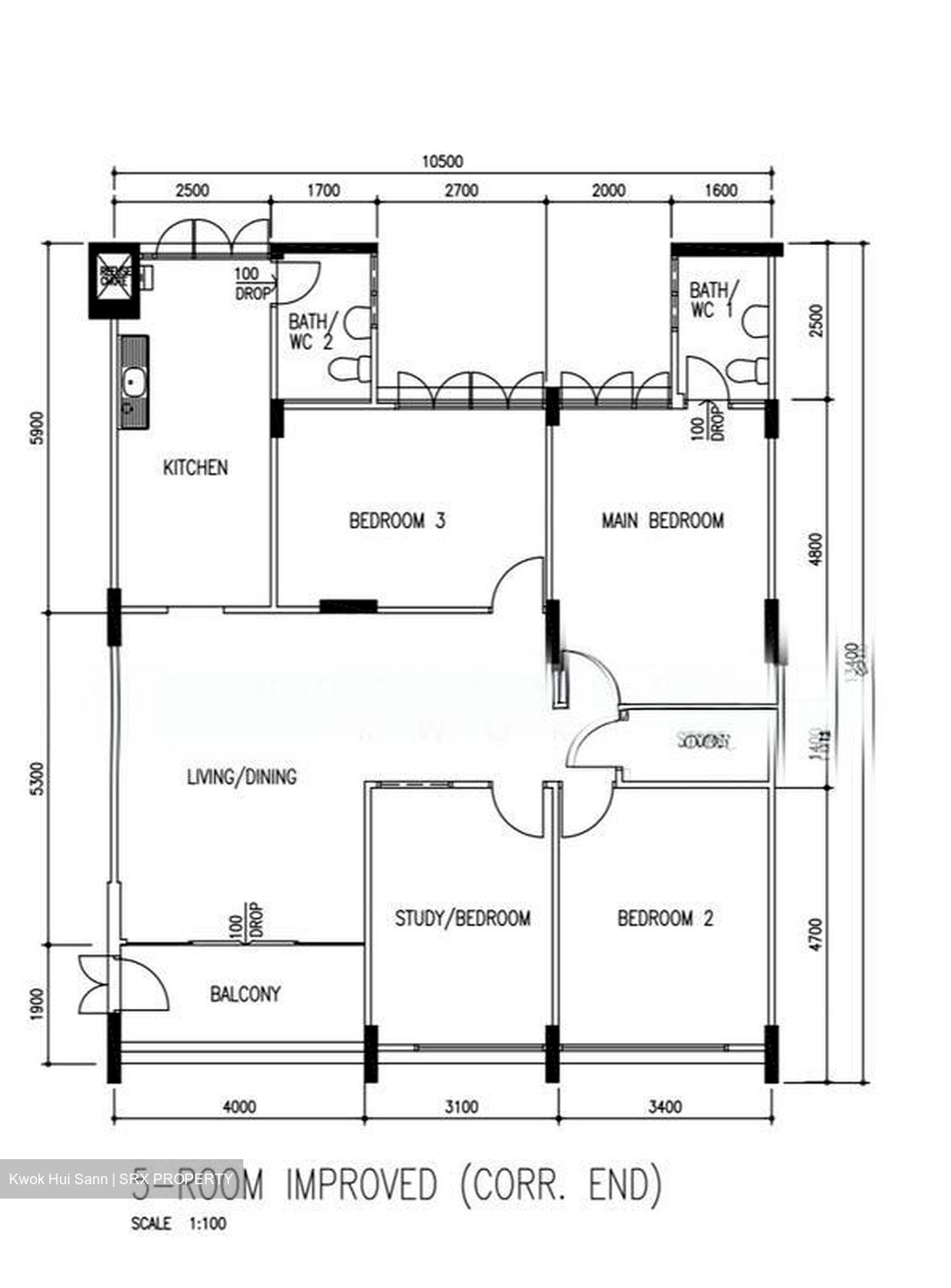 Blk 228 Jurong East Street 21 (Jurong East), HDB 5 Rooms #567656341